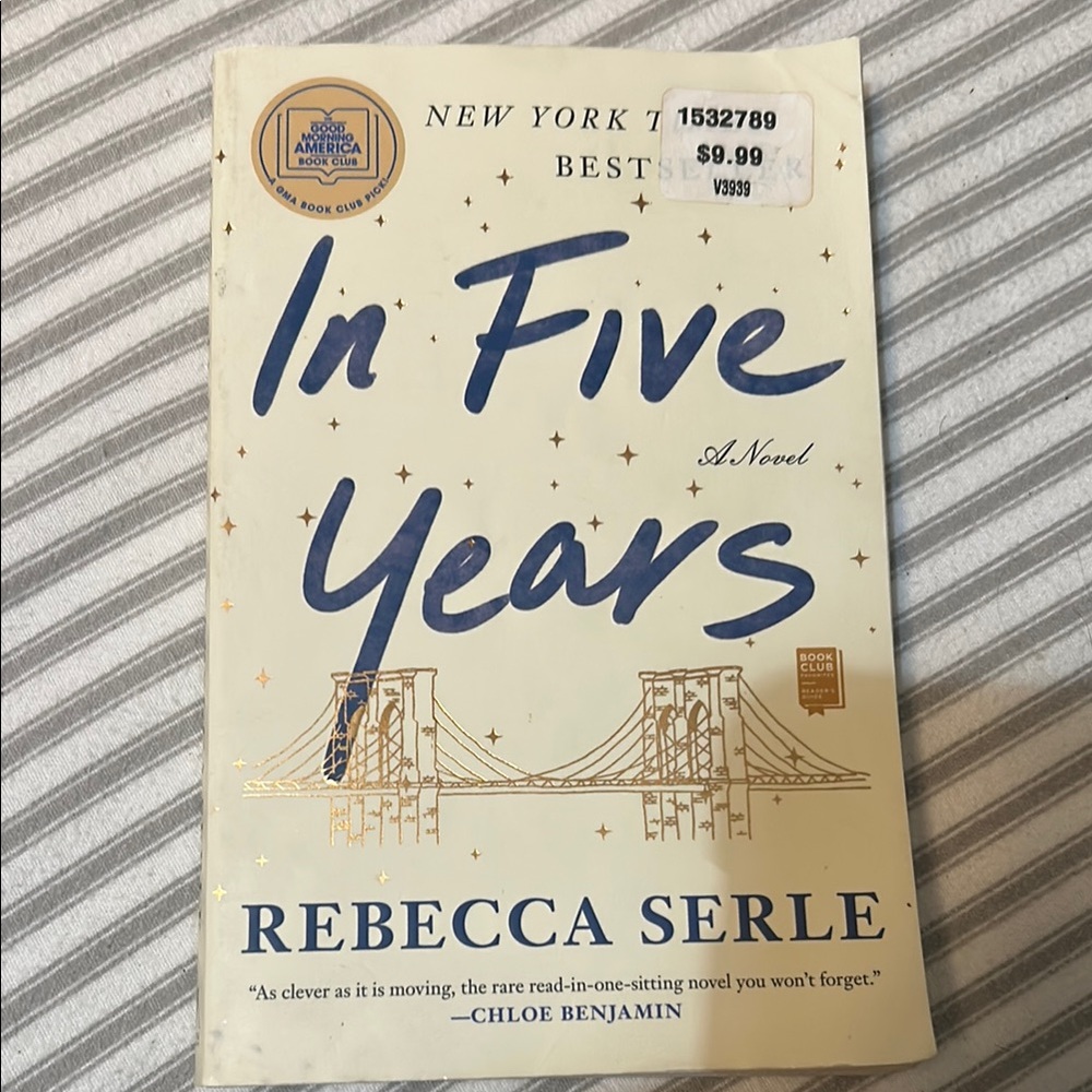 In Five Years by Rebecca Serle Paperback